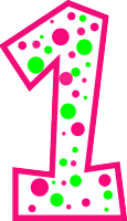 number-1-pink-and-green-polkadot-r-clip-art-at-clker-com-vector-o1m9I9-clipart.png